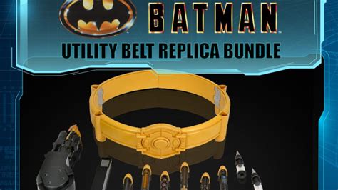 NECA Batman Utility Belt Replica Bundle - The Toyark - News