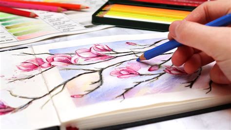 watercolor pencil art tutorials videos - elizabeth-cummings