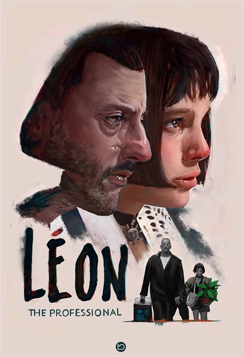 ArtStation - "Léon"-Fanart-Poster, Marcel Domke | Alternative movie ...