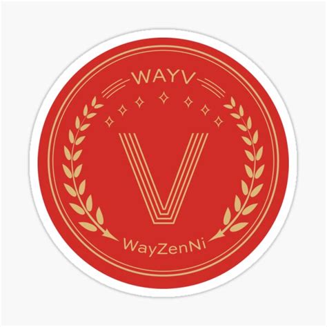 "WayV Logo" Sticker for Sale by teatimeftsuus | Redbubble