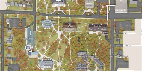 Highlight the Beauty of Your Campus with Seasonal Map Overlays - CampusBird