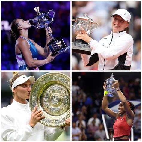 Your 2023 WTA Slam Champions : r/tennis