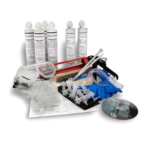 6-10' Epoxy Concrete Foundation Crack Repair Kit - Applied Technologies