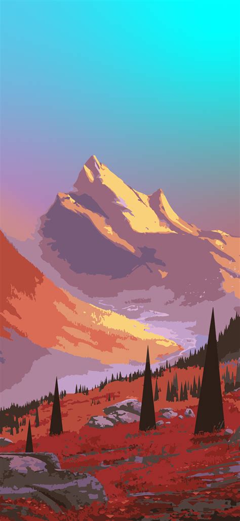Iphone wallpaper - Beautiful landscape mountain - Heroscreen