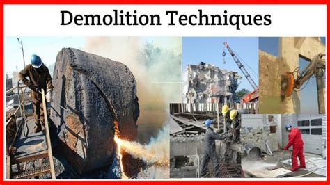 9 Types Of Demolition Techniques For Building Construction