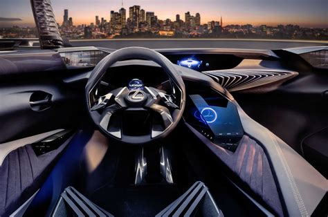 Lexus Unveils Spaceship Like Dashboard for UX Concept Car