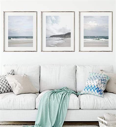 Coastal Wall Art Set of 3 Prints Nautical Decor Beach | Etsy | Coastal wall art, Wall art sets ...