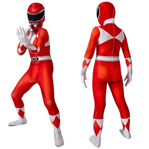 2023-rangers Costume Boys Power Mecha Five Beast Cosplay Anime Child ...