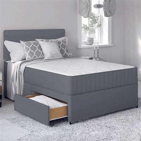 King Size Divan Bed with Mattress - Tender Sleep Furniture