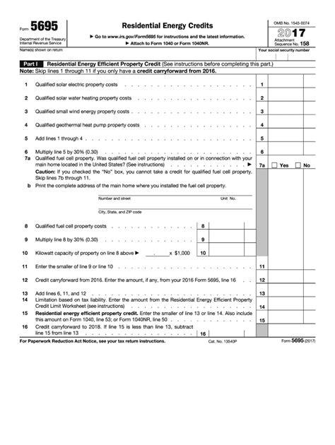 2013 IRS Form 5695 Fill Online, Printable, Fillable, Blank - pdfFiller