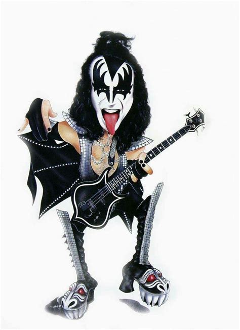 Pin en Musik en 2024 | Fotos de kiss, Banda de rock kiss, Caricaturas ...