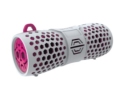 Sylvania SP353 Water Resistant Rugged Bluetooth Speaker - Gray/pink - Walmart.com - Walmart.com