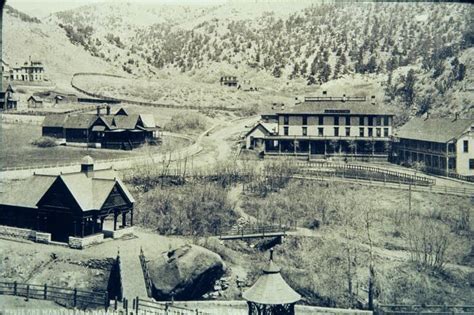 The Cliff House at Pikes Peak. | Manitou springs colorado, Manitou springs, History pictures