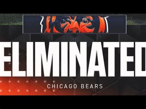 Bears Have officially been eliminated from playoff contention - YouTube