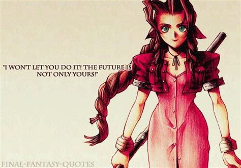 Aerith Gainsborough | Ff7, Kingdom hearts quotes, Quotes