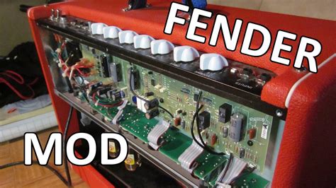 Modifying the Fender Hot Rod Deluxe III - Tinman Electronics 15 - YouTube