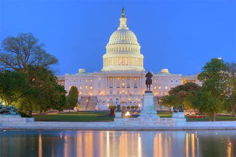 Usa, Washington Dc, Capitol Building by Travelpix Ltd