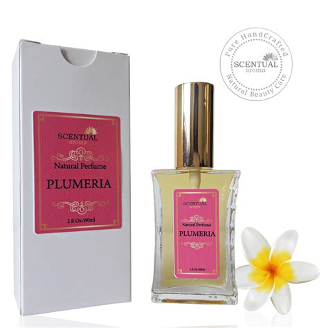 Organic Plumeria Perfume Oil Vegan Plumeria Perfume Gift | Etsy