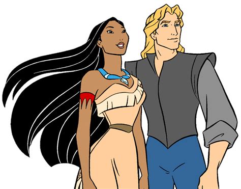 Pocahontas & John Smith Clip Art Images | Disney Clip Art Galore