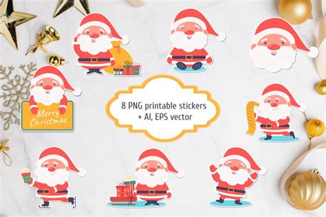 Santa Claus stickers (2275606)