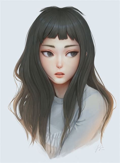 Realistic Anime Girl Drawing