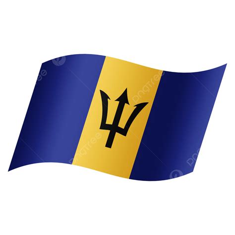 Barbados Flag Clipart Transparent Png Hd Barbados Flag Png Vector | The Best Porn Website