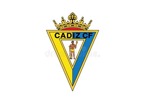 Cadiz CF Logo editorial stock photo. Illustration of soccer - 144990788