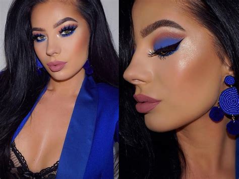 Royal Blue Eyeshadow In 2019 | Blue Dress Makeup, Blue | Blue dress makeup, Blue makeup, Dress ...