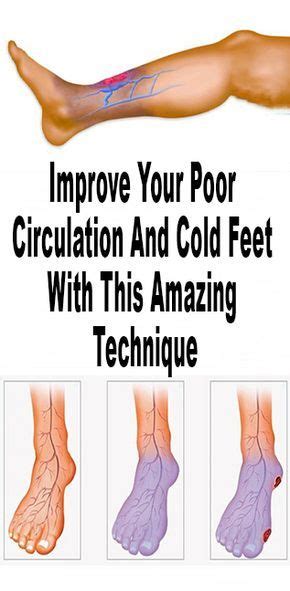 Improve Your Poor Circulation And Cold Feet With This Amazing Technique | Poor circulation ...