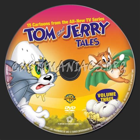 Tom and Jerry Tales Volume 3 dvd label - DVD Covers & Labels by Customaniacs, id: 159604 free ...