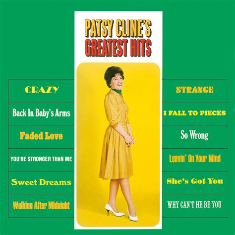 "Patsy Cline's Greatest Hits". Album of Patsy Cline buy or stream ...