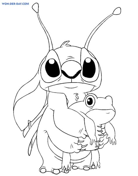 Lilo and Stitch coloring pages - Printable coloring pages for Kids