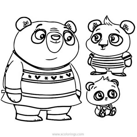 Chip and Potato Coloring Pages Characters - XColorings.com