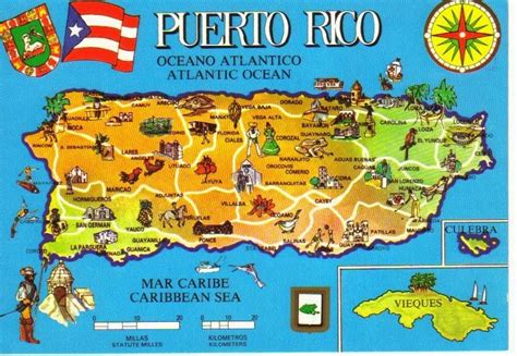 Puerto Rico Map to Color - WOW.com - Image Results | Puerto rico map, Puerto rico island