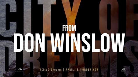 City of Dreams | Don Winslow | Second Trailer | #cityofdreams - YouTube