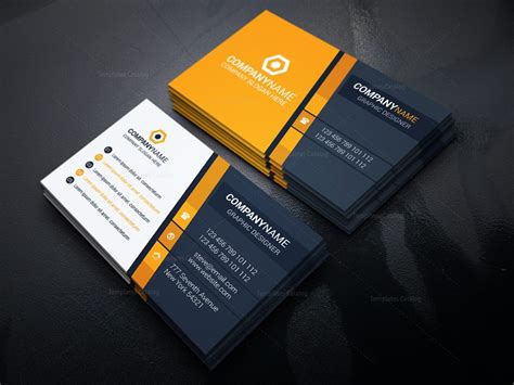 Plumber Modern Business Card Design 002266 - Template Catalog