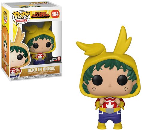 Funko My Hero Academia Funko POP Animation Deku in Onesie Exclusive Vinyl Figure 494 - ToyWiz