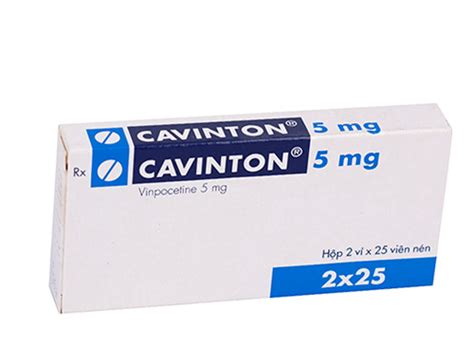 Cavinton 5mg - Thuốc biệt dược, công dụng , cách dùng - SDK : VN-5362-10 - Hội Buôn Chuyện