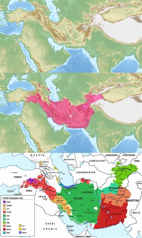 Iranian Plateau Map