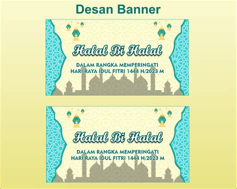 Desain Banner Halal Bi Halal 2023 – opmemis