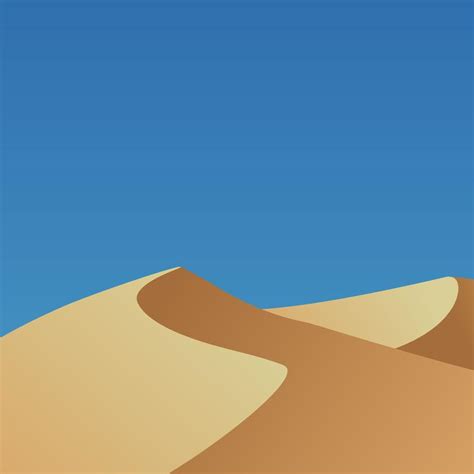 minimalist desert landscape illustration 13529951 Vector Art at Vecteezy