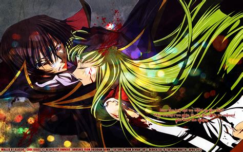 Download Lelouch Lamperouge C.C. (Code Geass) Anime Code Geass HD Wallpaper