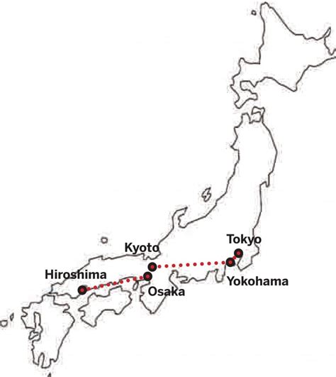 Printable Japan Map Cities – Free download and print for you.