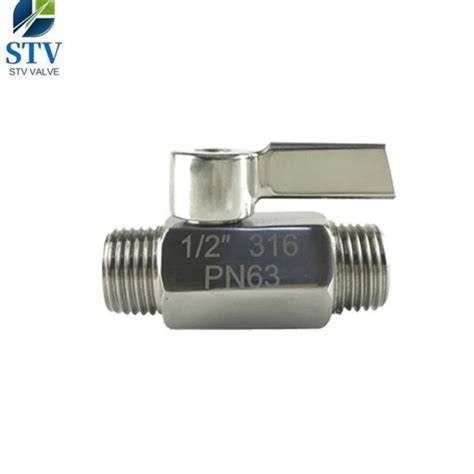 Stainless Steel Mini Ball Valve With SS Handle - China Valve ...