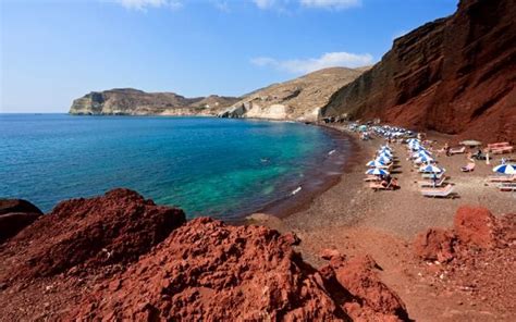 Fira Beach | Santorini beaches, Santorini, Greece cruise