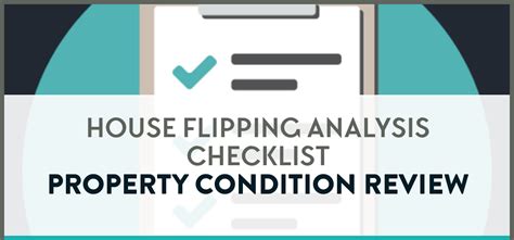 House Flipping Analysis Checklist - Property Condition Review | REIkit