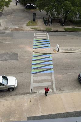 Crosswalk Art ~ Now That's Nifty