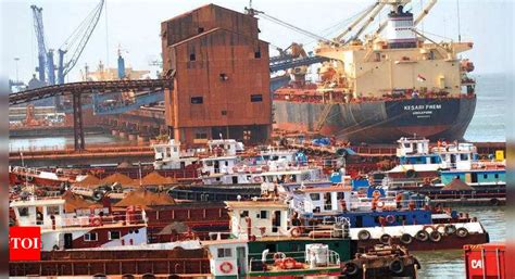 Mormugao port sees least traffic in coastal shipping | Goa News - Times of India