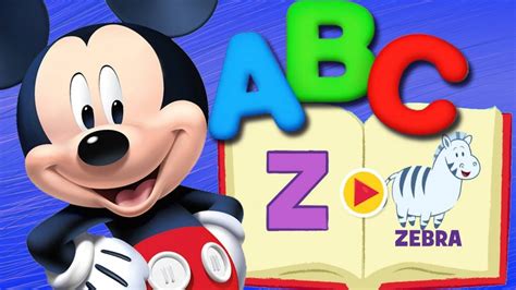 Mickey Mouse ABCs Alphabet Lost Letter Adventure Disney Junior - YouTube