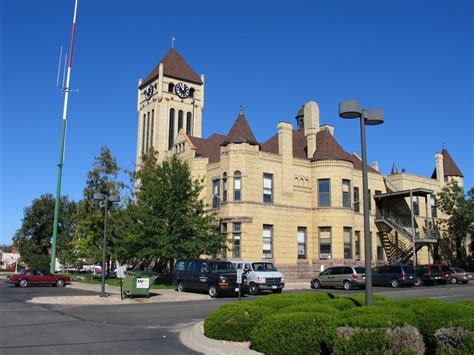 Little Falls, MN : Historic Courthouse and Clock Tower photo, picture ...